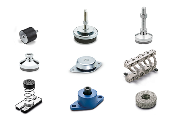 Vibration-damping elements