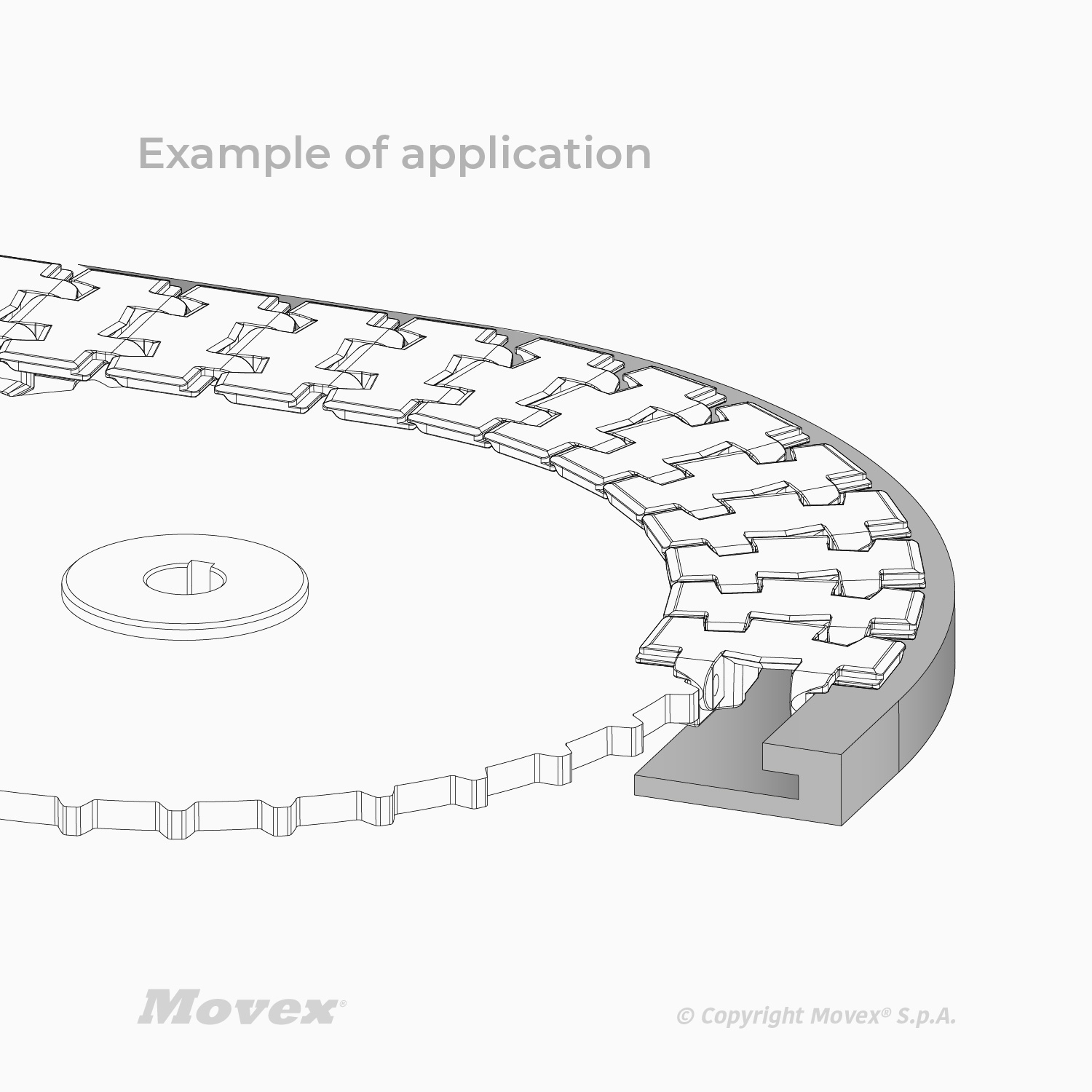 Curve 878 TAB - Turning disk application Curve