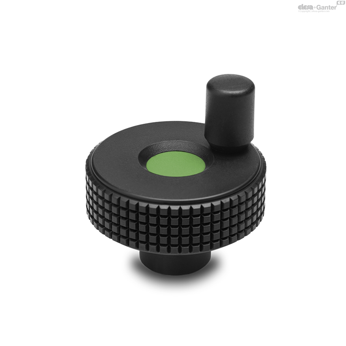 MBT+I Diamond cut knurled control knobs