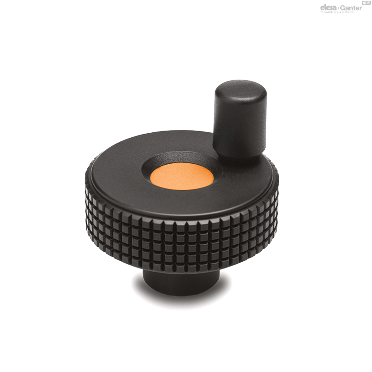 MBT+I Diamond cut knurled control knobs