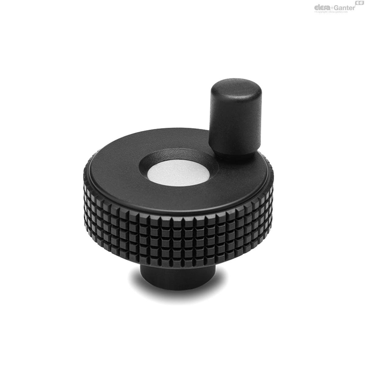 MBT+I Diamond cut knurled control knobs