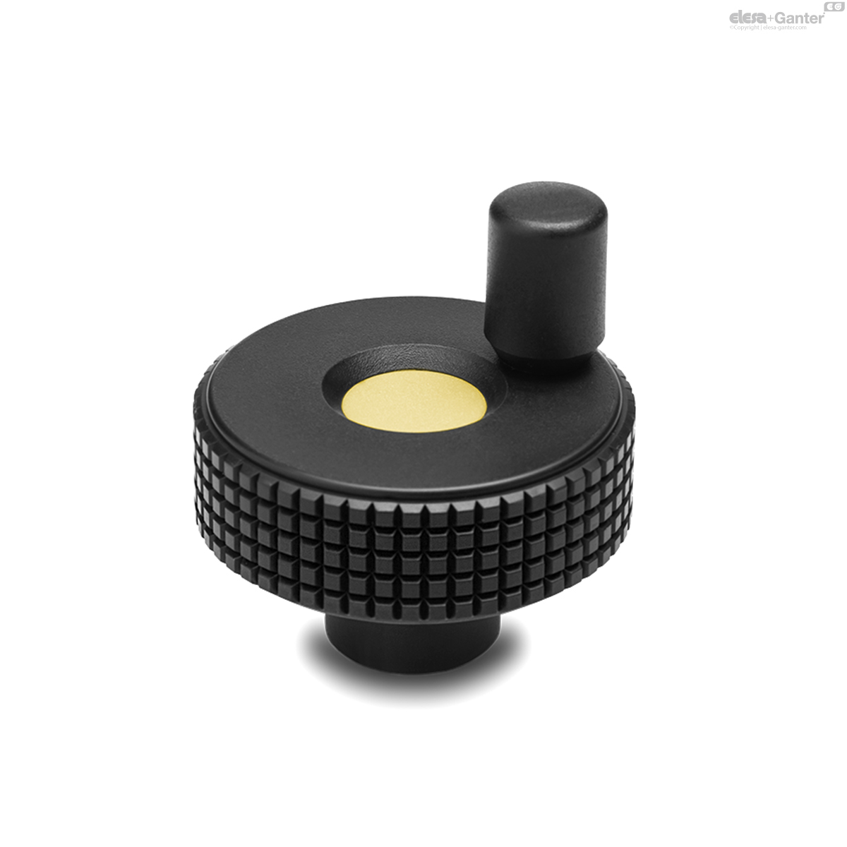 MBT+I Diamond cut knurled control knobs
