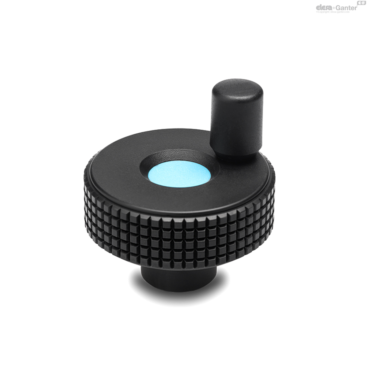 MBT+I Diamond cut knurled control knobs