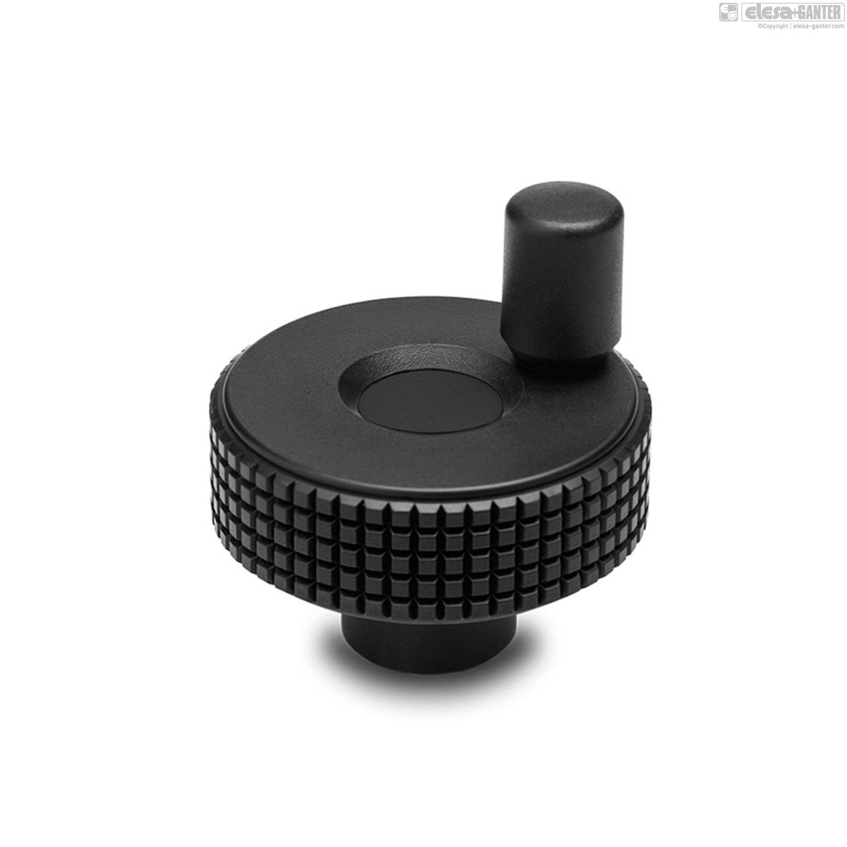MBT+I Diamond cut knurled control knobs